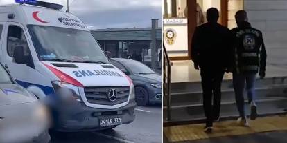 Esenyurt’ta  ambulansın geçişini engelleyen kişi yakalandı