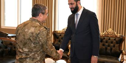 Genelkurmay Başkanı Bayraktaroğlu, Şam'da Suriye Cumhurbaşkanı Şara ile bir araya geldi