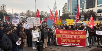 Emek örgütleri, “İnsanca yaşanabilir asgari ücret" için sokağa çıktı