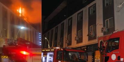 Otelin restoranında yangın paniği! Çok sayıda ekip sevk edildi