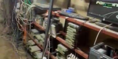 Elektrik denetiminden gizli kripto para üretim tesisi çıktı