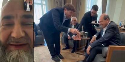 KKTC siyasetinde dua krizi: Ersin Tatar görüşmedim dedi Cübbeli Ahmet görüntü yayınladı!