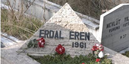Erdal Eren, idam edilişinin 45’inci yılında Karşıyaka Mezarlığı’nda anıldı