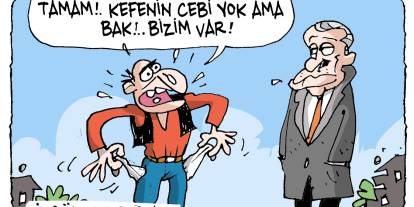 İ. Bülent Çelik'in 14 Aralık 2025 tarihli karikatürü