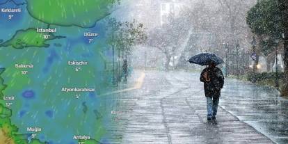 Meteoroloji'nin pazar raporu: Kar ve sağanak uyarısı