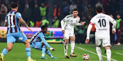 Düelloda kazanan çıkmadı: Trabzonspor ile Beşiktaş'tan 6 gol ve 1 kırmızı kart