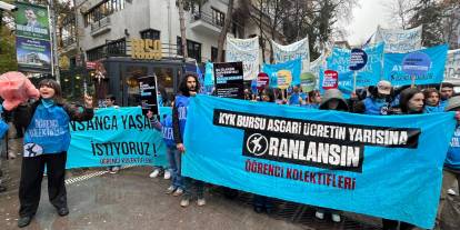 Üniversiteliler Ankara'da yoksulluğa karşı buluştu: 3 bin lira bursla geçinemiyoruz