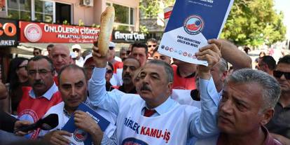 Birleşik Kamu-İş'ten 'sefalet' bütçesine karşı iş bırakma eylemi