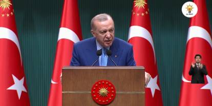 Kabine Toplantısı sona erdi: Erdoğan açıklamalarda bulunuyor