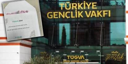 TÜGVA bunu da yaptı: Zarf içinde esnafa para dağıttılar