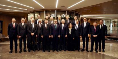 Karahan, TBB yönetimiyle görüştü: Gündemde küresel ekonomi ve para politikası var