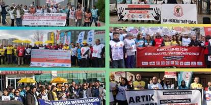 ASM çalışanlarından ülke genelinde ortak tepki: “Haklarımız için buradayız, vazgeçmiyoruz”