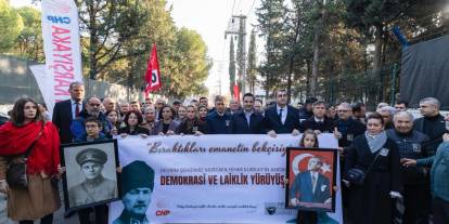 Kubilay ve devrim şehitleri Menemen’de 95’inci kez anıldı