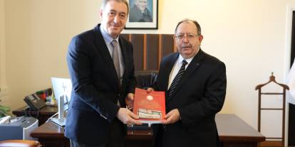 YSK Başkanı Ahmet Yener'den, DEM Parti Eş Genel Başkanı Tuncer Bakırhan’a ziyaret