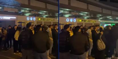 Sadettin Saran başkanlık makamında gözaltına alınmıştı: Fenerbahçe taraftarı destek için Chobani Stadı'nda!