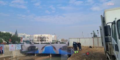 Erdoğan gelecek diye... Hatay'ın perişanlığı brandalarla örtüldü, kurutulan nehir suyla dolduruldu