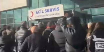 Yalova’daki hastanede IŞİD izdihamı