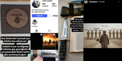 Öldürülen IŞİD üyesinin sosyal medya paylaşımları