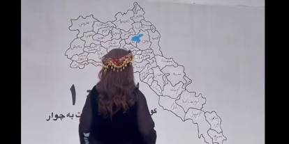 Okul duvarlarında Türkiye’yi bölen harita