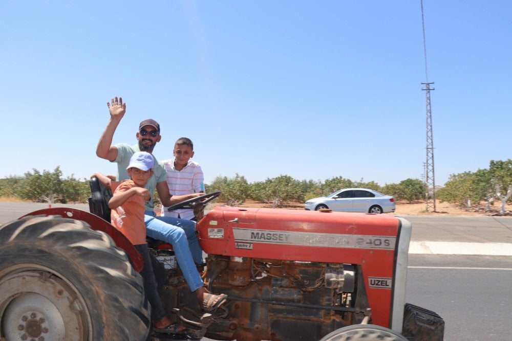 Gaziantep'te üreticilerden düşük fiyatlı fıstık eylemi