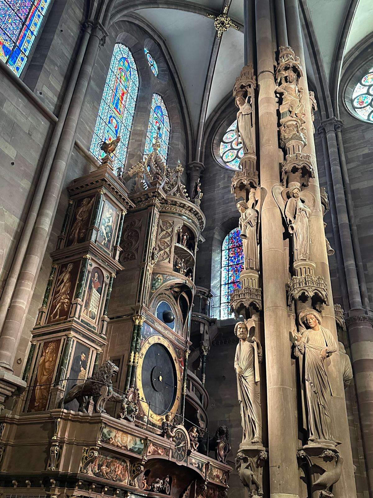 strasbourg-notre-dame-katedrali-ic-detay