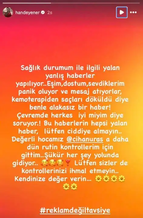 hande-yener-den-saglik-durumuna-iliskin-aciklama-iddialari-yalanladi