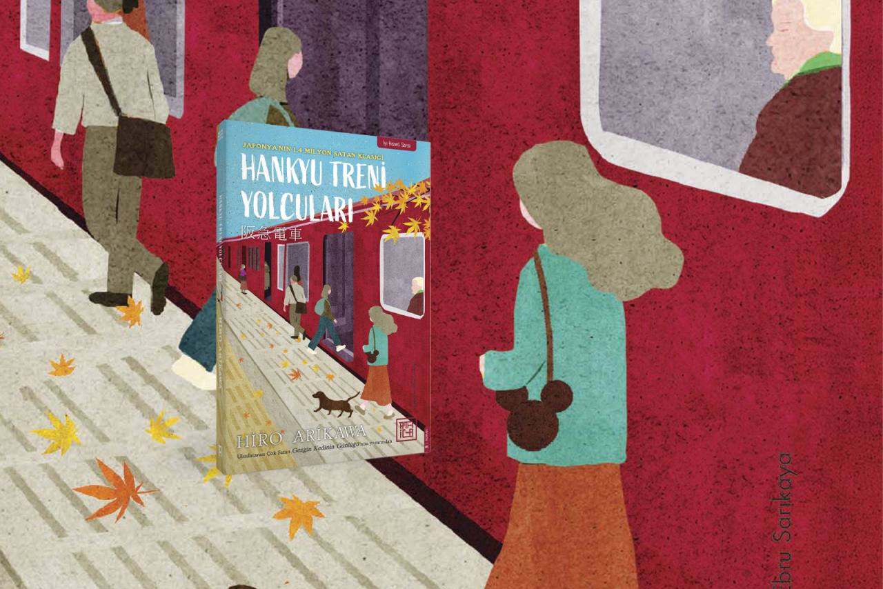 hankyu-treni-yolculari