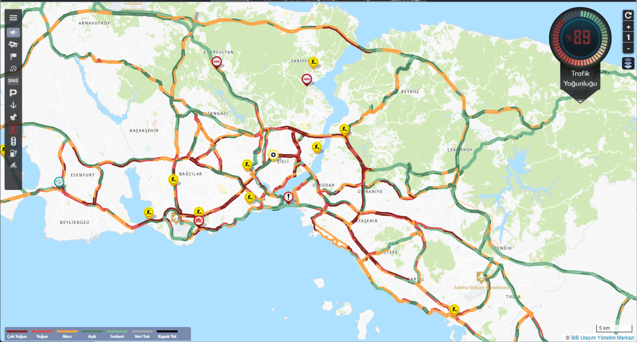 trafik-harita